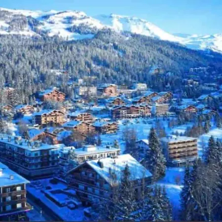 Daire A 2 Min. A Pied Du Centre De Crans Et Des Remontee *
