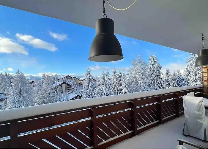 A 2 Min. A Pied Du Centre De Crans Et Des Remontee Daire Lens