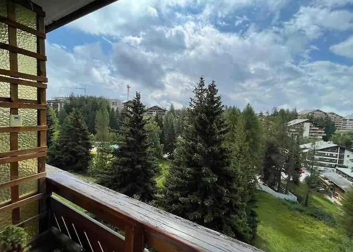 Daire A 2 Min. A Pied Du Centre De Crans Et Des Remontee
