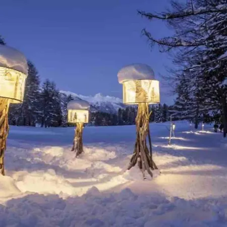 A 2 Min. A Pied Du Centre De Crans Et Des Remontee Διαμέρισμα